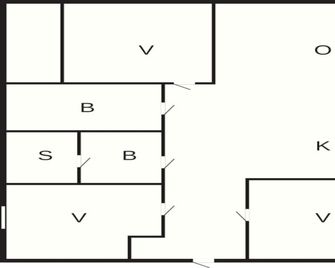 8 person holiday home in SÄLEN-By Traum - Sälen - Floorplan