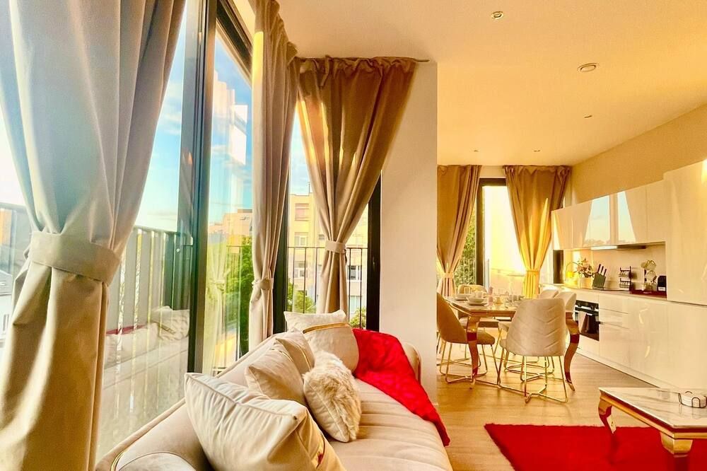 ٔان لوكس ستاي نير أنتويرب سنترال - انتورب - غرفة معيشة