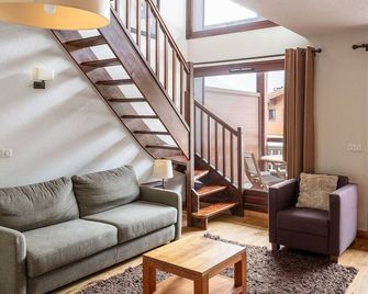 Duplex apartement for 6 persons in Vallorcine - Vallorcine - Living room