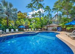 Waikomo Stream Villas 122 Fish Pond View, New AC, Walk to Beach and Shopping! - Koloa - Pool