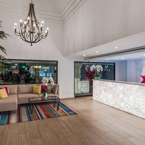 Front desk view of Best Western Plus Las Brisas Hotel