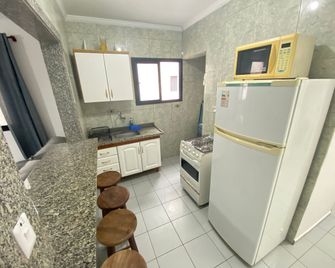 Pé Na Areia Praia da Ocean - Praia Grande - Kitchen