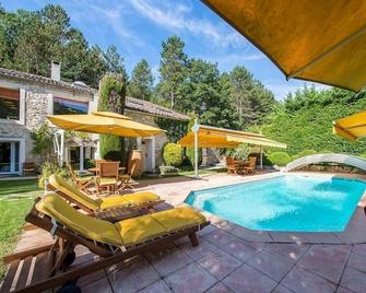 Apartment in Mas Provencal residence swimming pool & spa - Forcalquier - Pool