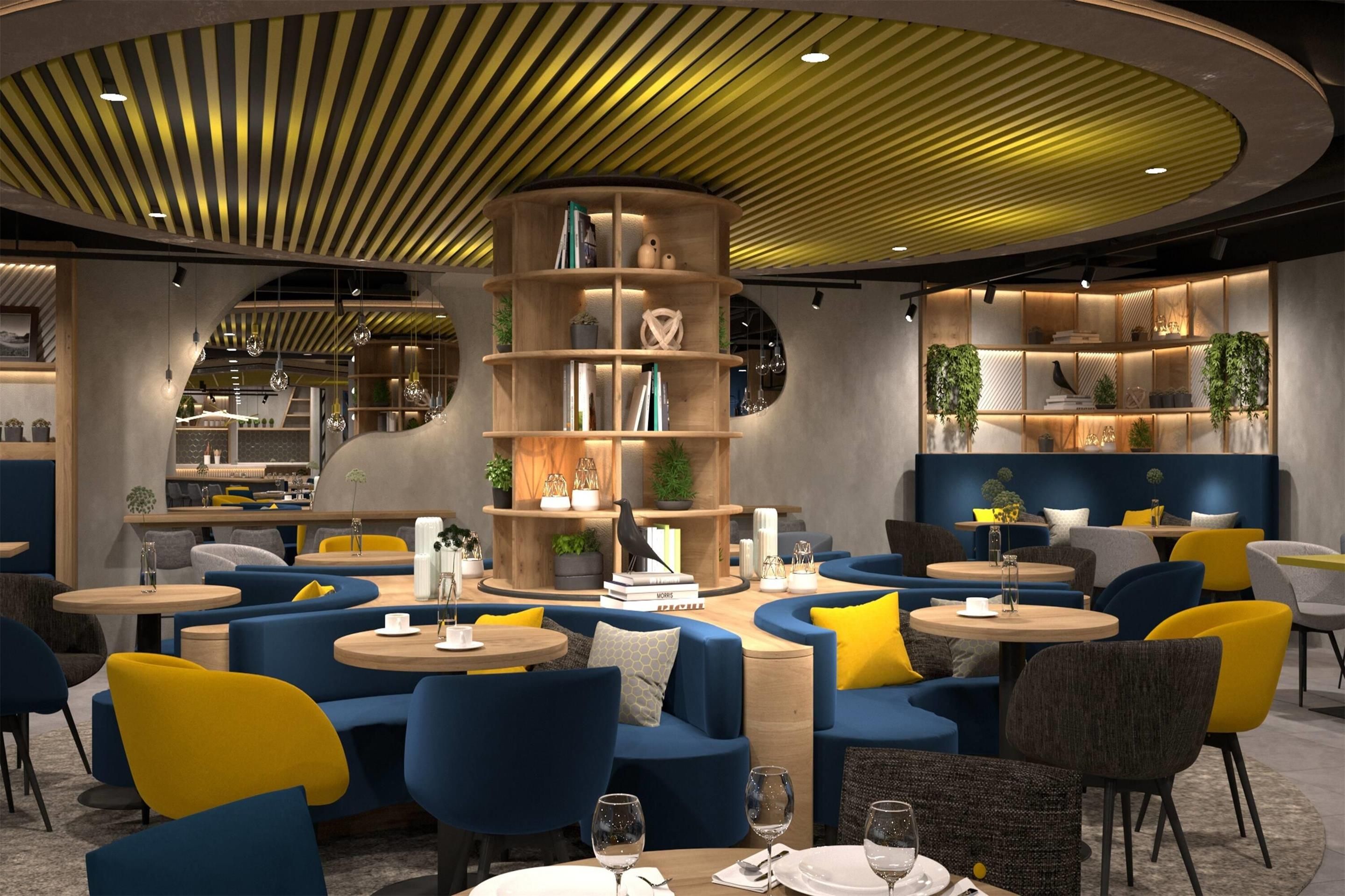 H2 Hotel Erfurt - ארפורט - מסעדה