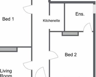 Blue Door Apartment - Cbd Location, 2 Bed 2 Bath - Orange