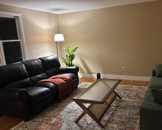 Beautiful, New, 4-bed, 2-bath house near UMass, Amherst Coll. perfect for family - Amherst - Obývací pokoj