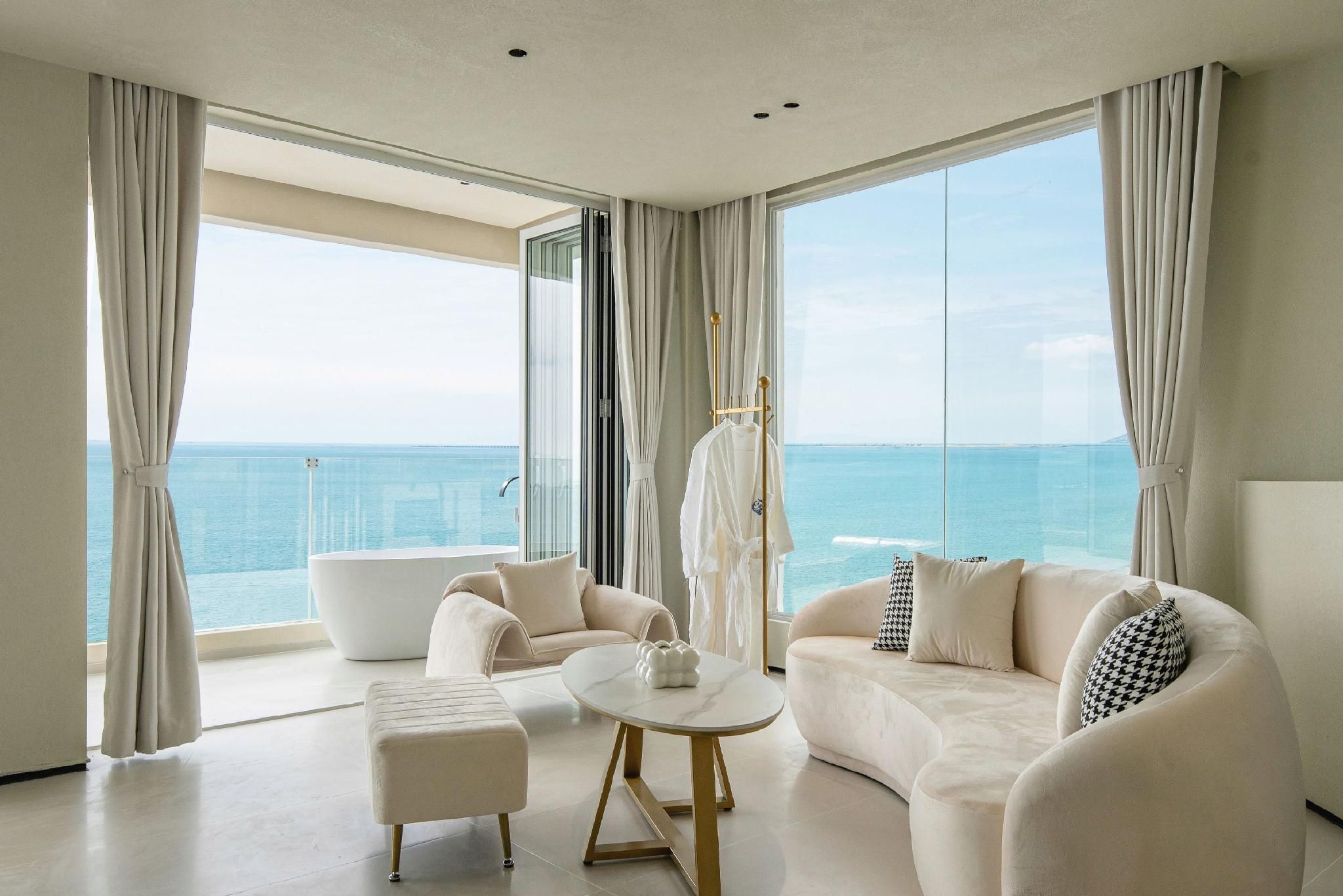 Sanya Jing Yao Sea View Inn - Sanya - Schlafzimmer