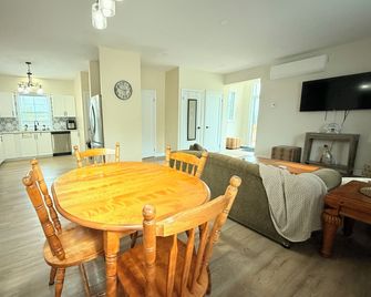 “A One-of-a-Kind Church Rental — Historic Charm Meets Modern Living” - Miramichi - Dining room