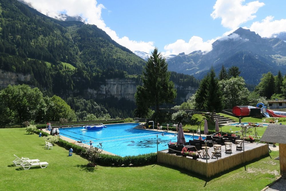 Hotel le Palladium - Champéry - Piscina