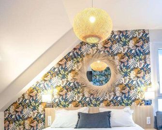 Logis Hôtel Au Chêne Vert - Plérin - Schlafzimmer