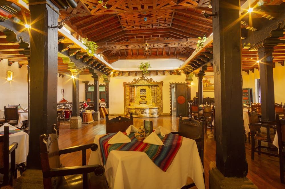 Hotel Posada de Don Rodrigo Antigua - אנטיגואה גוואטמלה - מסעדה