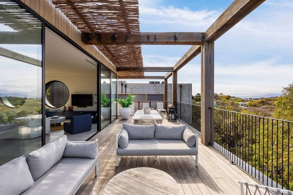 Santorini Blue Sorrento With Heated Spa - Sorrento - شرفة