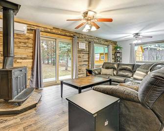 Canal-Front Cabin: Dock & Fire Pit in New Lisbon - New Lisbon