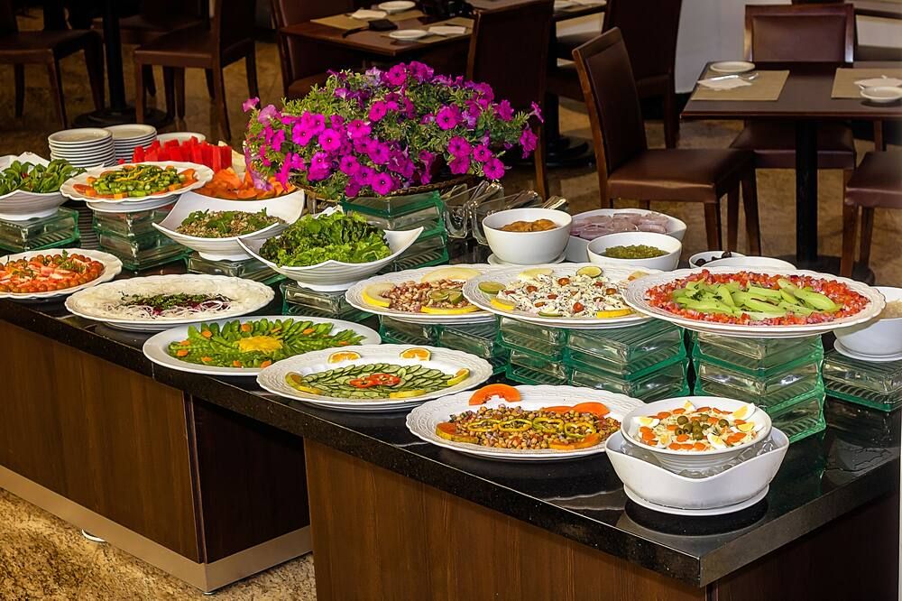 Hotel Shelton - Serra Negra - Buffet