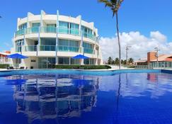 Areias do Mar | 2 Quartos Garden e Ar na Sala A112 - Barra de São Miguel - Bể bơi