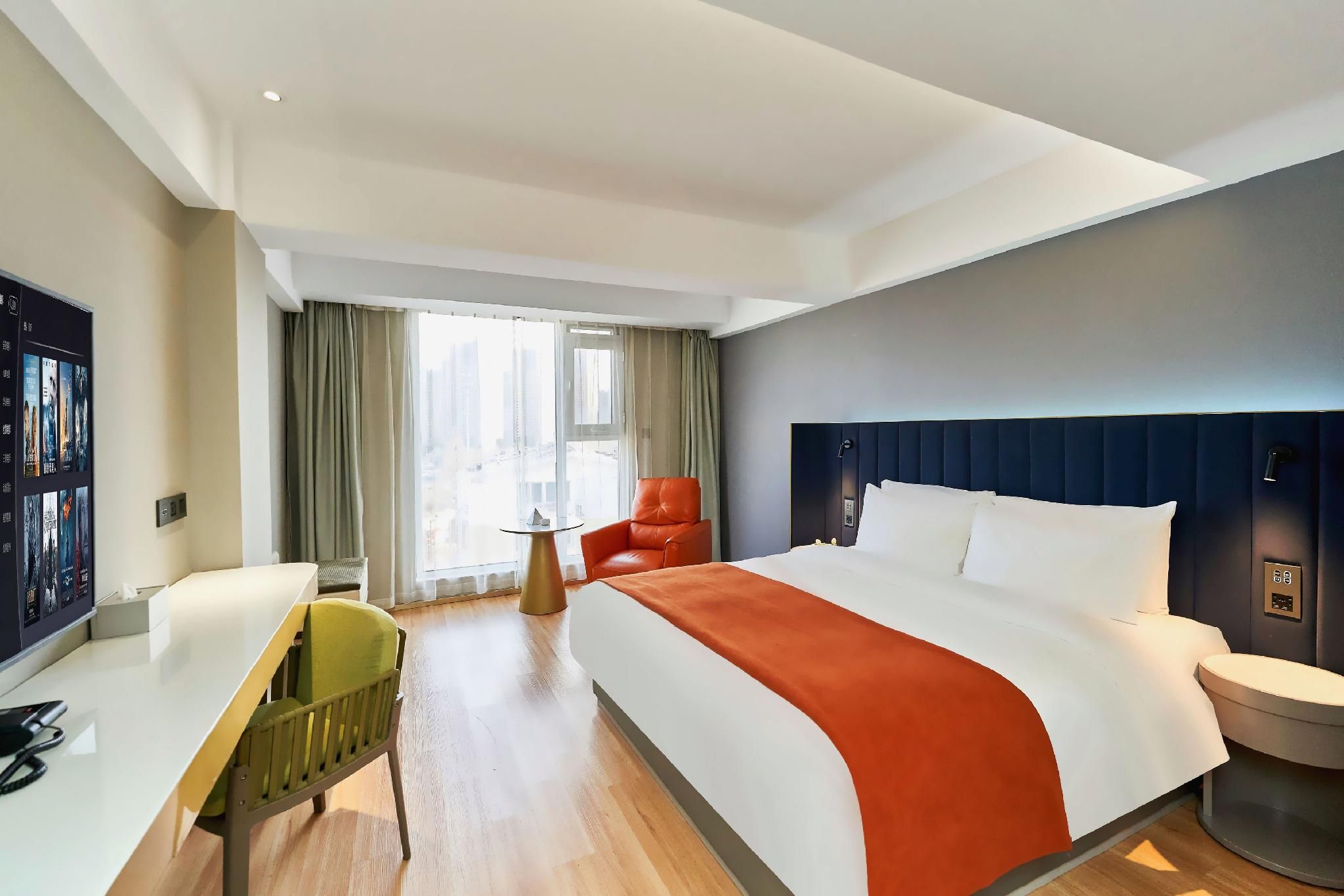 Yueke Holiday Hotel - نانجينغ - غرفة نوم