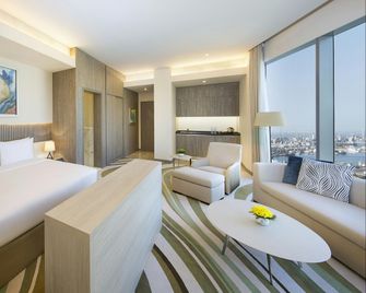 DoubleTree by Hilton Hotel Doha - Old Town - דוחה - חדר שינה
