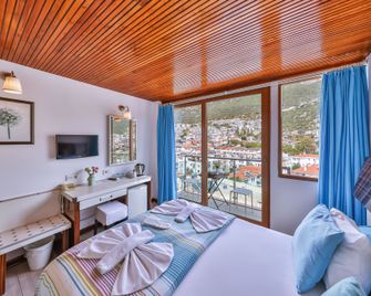 Hotel Sonne - Adults Only - Kaş - Bedroom