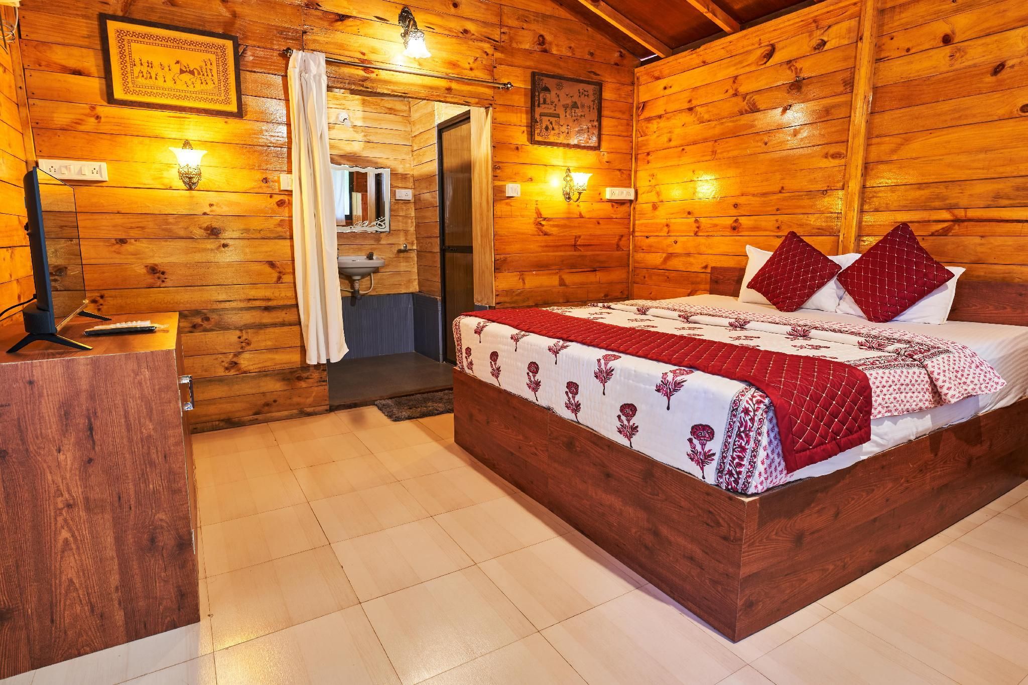 Anand Yoga Village - קנקונה - חדר שינה