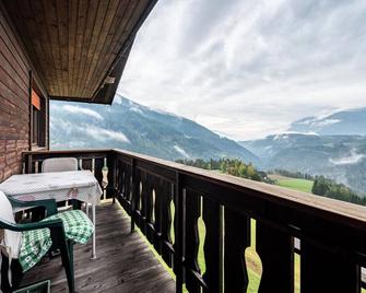 Ferienwohnung Gatscherhof - Luson - Balcone