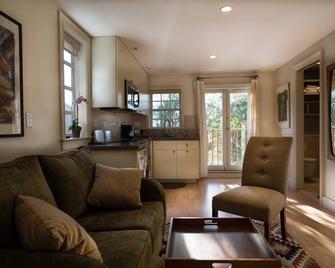 Lovely, brand new, fully equipped studio in North Berkeley, stunning views of the bay - Berkeley - Living room