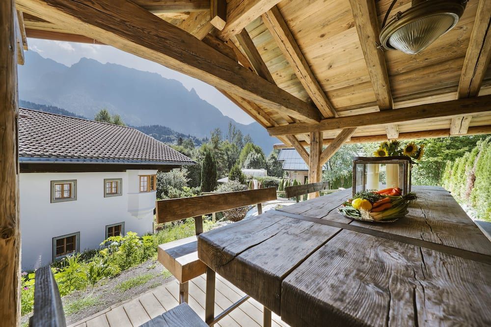 Bauernhaus-Schloss Wagrain - Ebbs - Balcon