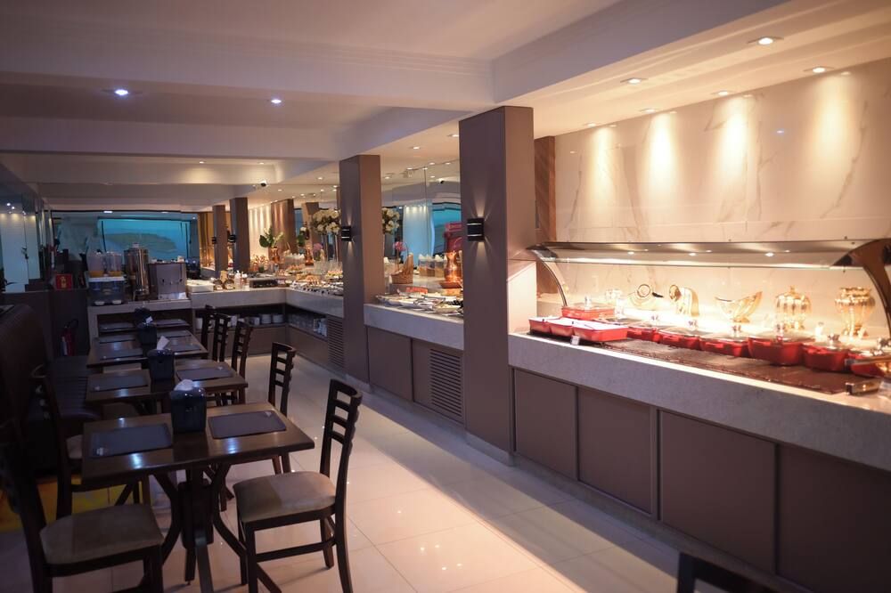 Master Gold Hotel Express - Cascavel - Restaurant
