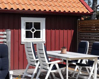 Charming 2-bedroom house new built in wonderful Grebbestad - Grebbestad - Patio