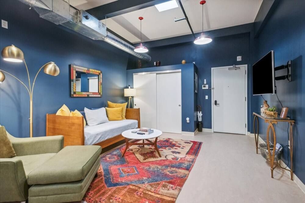 أوسبري سويت - 205 إن بورتلاند - بورتلاند (اوريغون) - غرفة معيشة