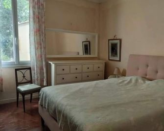 Mas Provençal swimming pool near Cassis Aix Marseille sleeps 14 - Roquevaire - Habitación