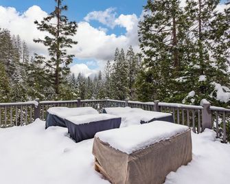 Hot Tub•dog Friendly•a/C•evchgr•views•gmrm•kingbds•nostairentry - Twain Harte - Balcony