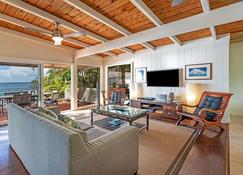 Waimea Bay Shoreline House - Haleiwa - Stue