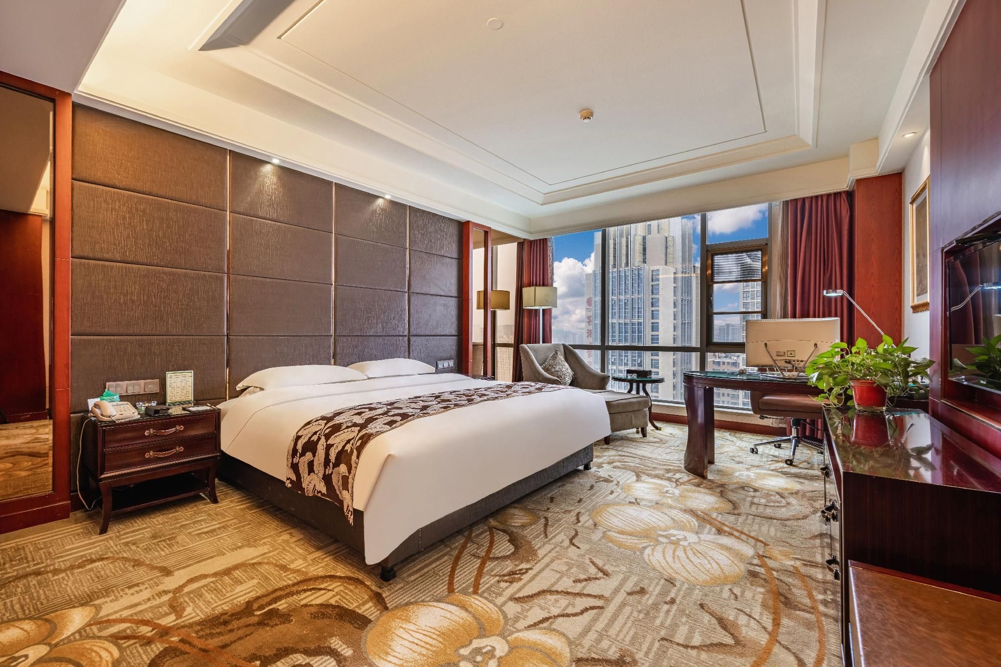 Wanfu International Hotel - Baoji - Schlafzimmer