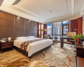 Wanfu International Hotel - Baoji - Schlafzimmer