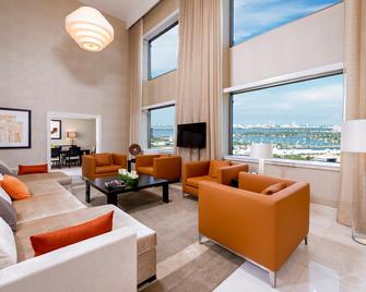 Intercontinental Miami, An IHG Hotel - Miami - Sala de estar