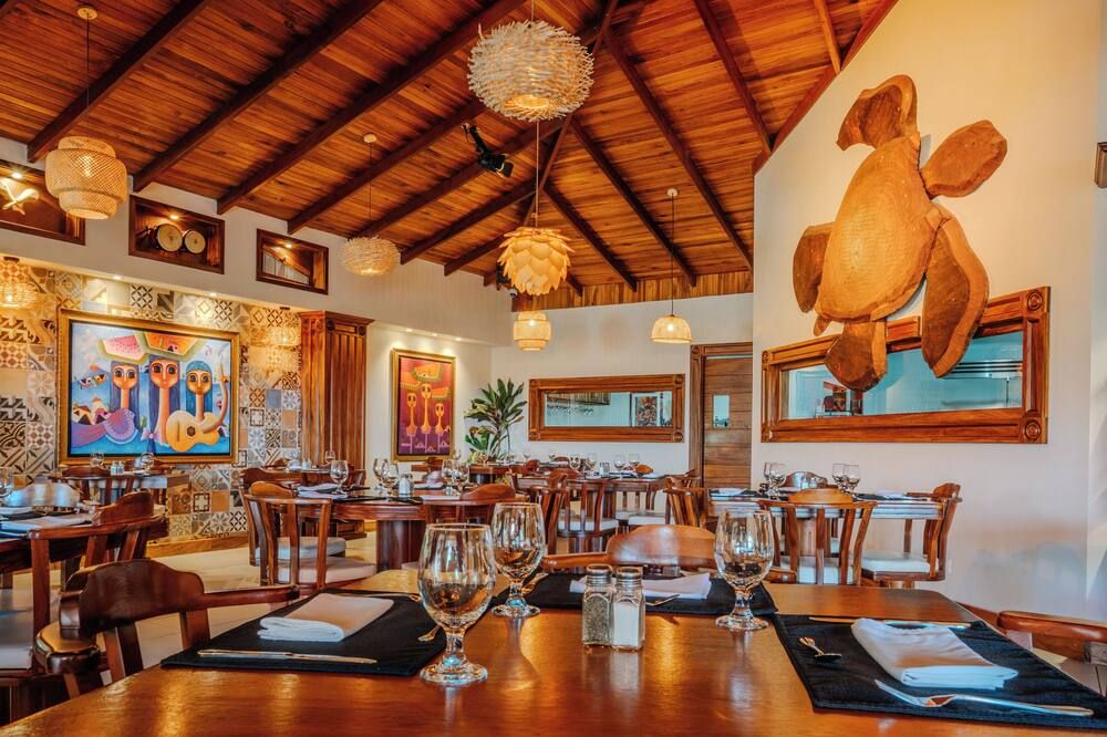 فندق وسبا بوكو إيه بوكو - كوستاريكا - مونتيفردي - مطعم