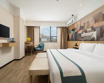 City convenient hotel (Weiwu Avenue, Bozhou) - Bozhou - Slaapkamer