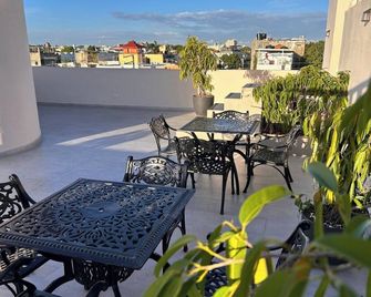 Quiet and fresh ground floor's 2 bedrooms flat - سانتو دومينغو - شرفة