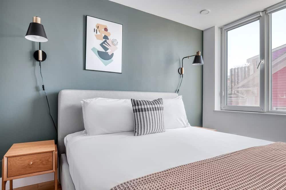 Harvard Sq 1BR w/ Balcony, near Shops & Campus by Blueground - קיימברידג' - חדר שינה