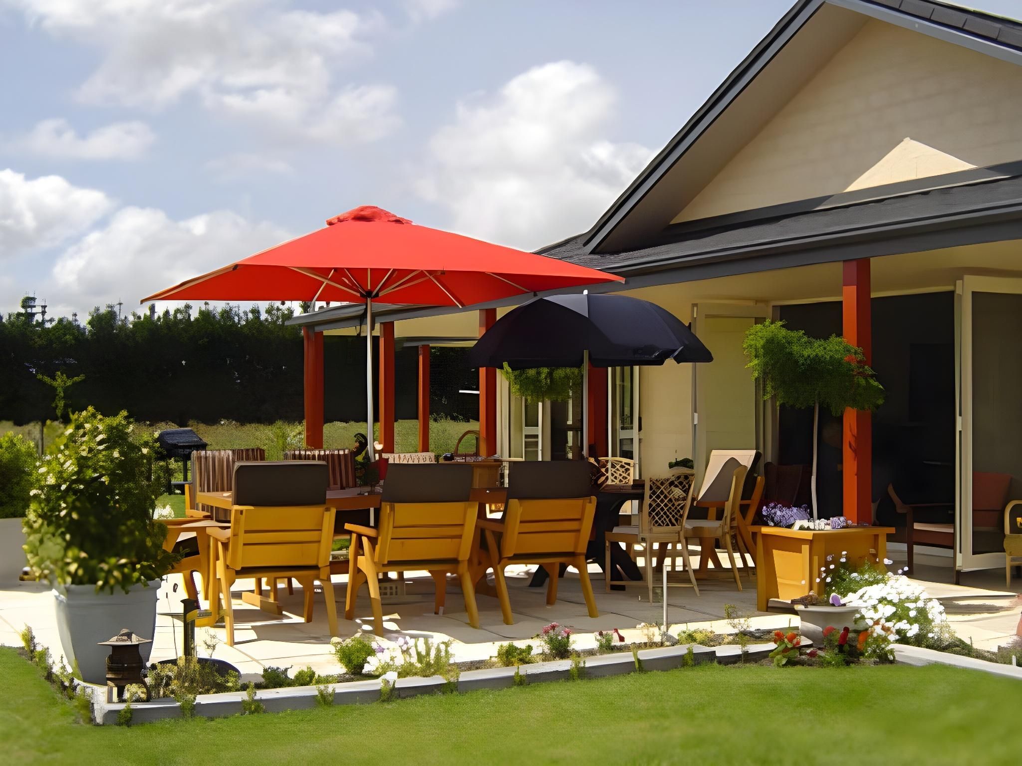 Cricklewood House Bed & Breakfast - Ashburton - Innenhof