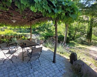 Gite Bernadelle Baragnas in the heart of the Cevennes nature, internet swimming pool - Saint-Jean-du-Gard - Патіо