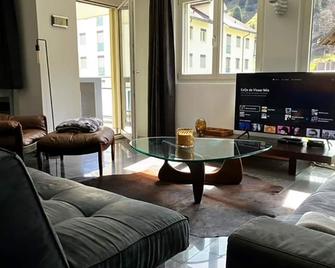 Apartment Gerschnistrasse 10 by Interhome - Engelberg - Living room