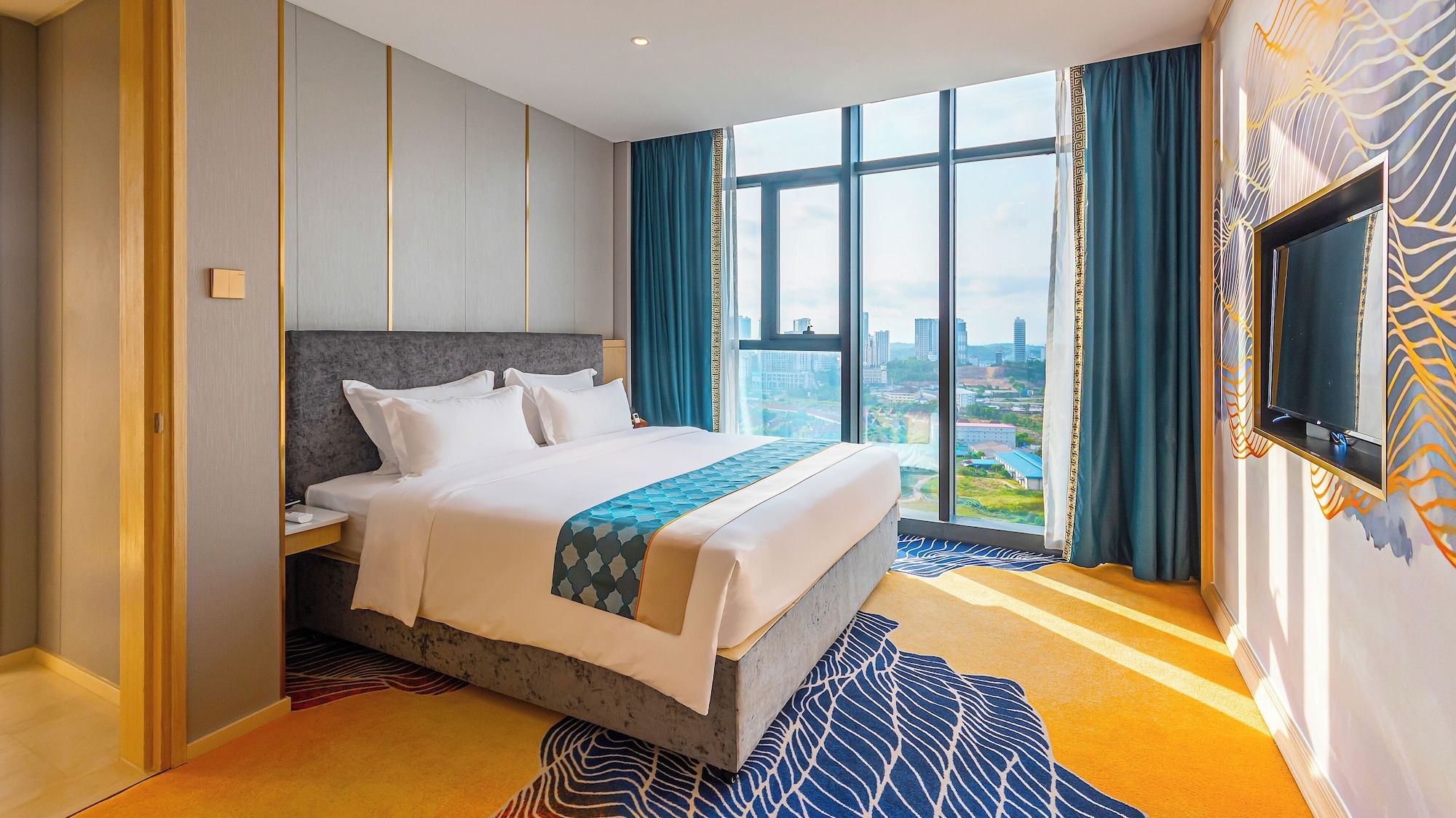 Won Majestic Hotel Cambodia - סיהנוקוויל - חדר שינה