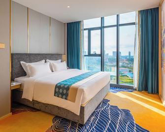 Won Majestic Hotel Cambodia - סיהנוקוויל - חדר שינה