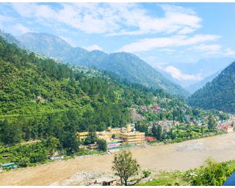 Valley View Goroomgo Hotel Amba Niwas Homestay Uttarkashi - Uttarkāshi - Balcón