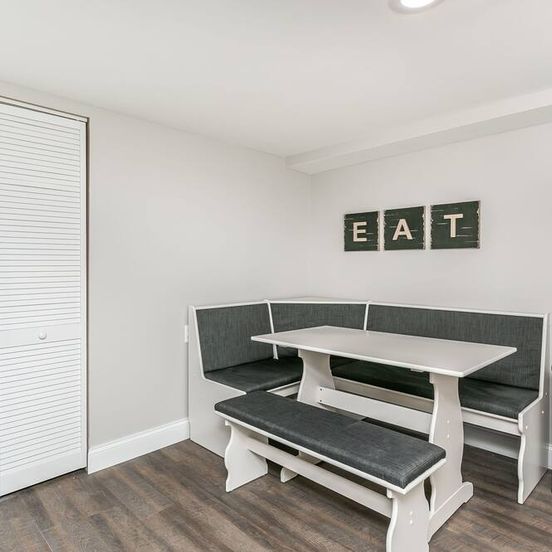 Bedroom view of Private Suite Full of Style & Comfort