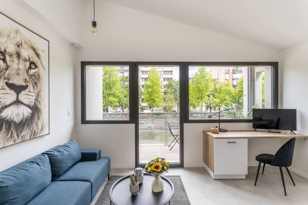 Saint-Cado - Appartement Moderne Et Confortable - רן - סלון