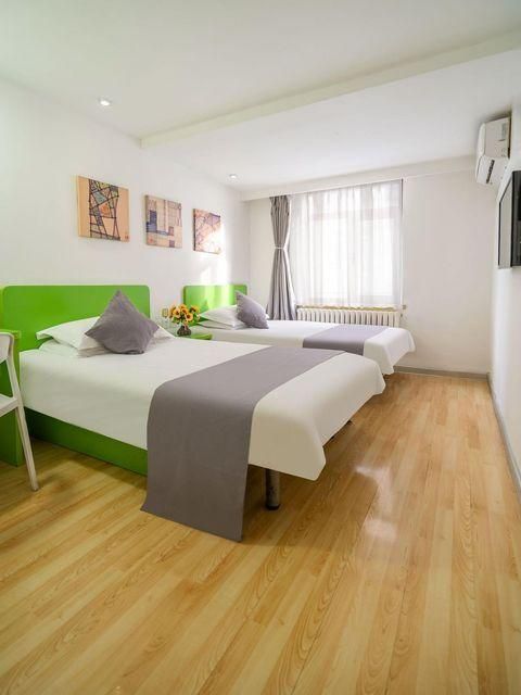Shengbang Hotel (Dalian Malan Square Liaoshi University Branch) - Dalian - Bedroom
