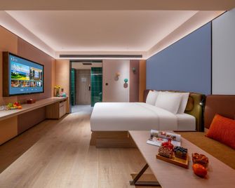 Orange Hotel Handan Tianhong Plaza - Handan - Slaapkamer