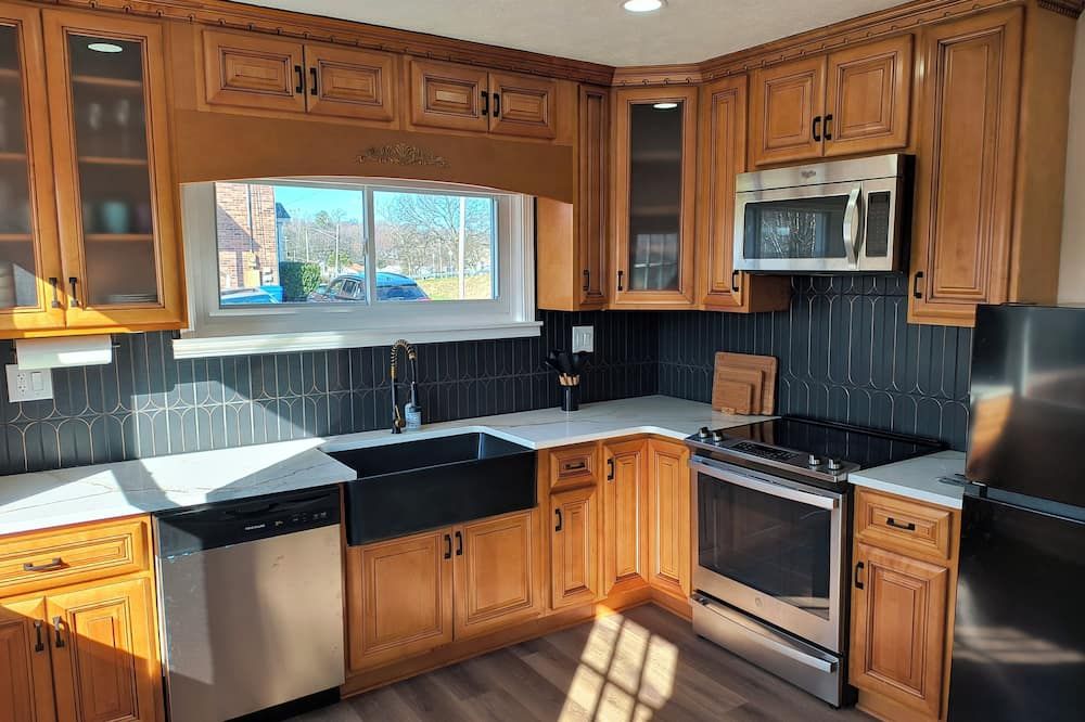 Fantastic cottage located within walking distance from charming old town Clinton - Clinton - Cocina